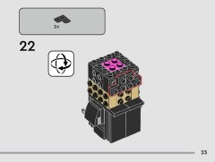LEGO 40796 instructions page 23 – build guide