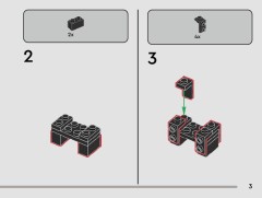 LEGO 40796 instructions page 3 – build guide