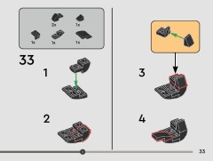 LEGO 40796 instructions page 33 – build guide