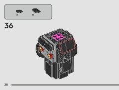 LEGO 40796 instructions page 38 – build guide