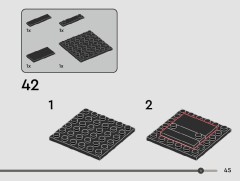 LEGO 40796 instructions page 45 – build guide