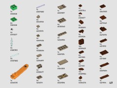 LEGO 40796 instructions page 49 – build guide