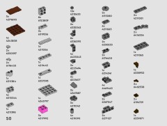 LEGO 40796 instructions page 50 – build guide
