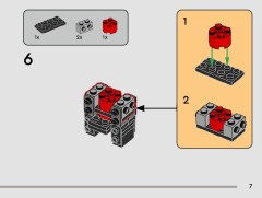 LEGO 40796 instructions page 7 – build guide