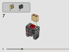 LEGO 40796 instructions page 8 – build guide