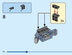 LEGO 40797 instructions page 10 – build guide