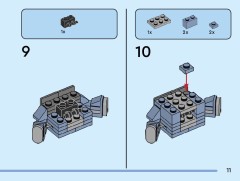 LEGO 40797 instructions page 11 – build guide