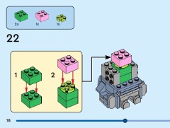LEGO 40797 instructions page 18 – build guide