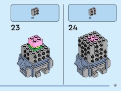 LEGO 40797 instructions page 19 – build guide