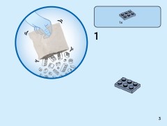 LEGO 40797 instructions page 3 – build guide