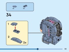 LEGO 40797 instructions page 33 – build guide