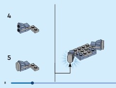 LEGO 40797 instructions page 8 – build guide