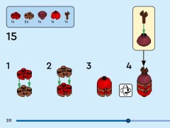 LEGO 40798 instructions page 20 – build guide