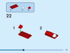 LEGO 40798 instructions page 31 – build guide
