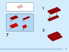 LEGO 40798 instructions page 9 – build guide