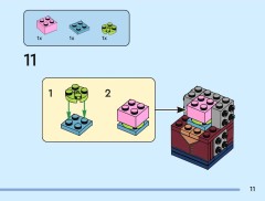 LEGO 40799 instructions page 11 – build guide