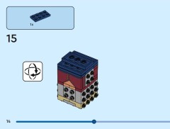 LEGO 40799 instructions page 14 – build guide