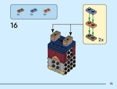 LEGO 40799 instructions page 15 – build guide