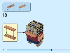 LEGO 40799 instructions page 18 – build guide