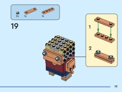 LEGO 40799 instructions page 19 – build guide