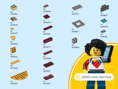 LEGO 40799 instructions page 43 – build guide