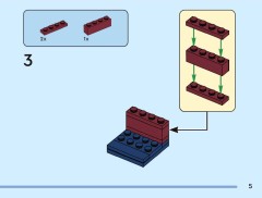 LEGO 40799 instructions page 5 – build guide