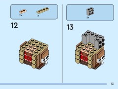 LEGO 40800 instructions page 13 – build guide