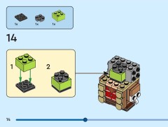 LEGO 40800 instructions page 14 – build guide