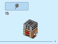 LEGO 40800 instructions page 15 – build guide