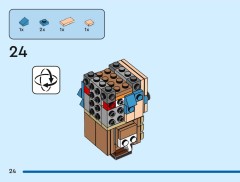 LEGO 40800 instructions page 24 – build guide