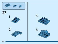 LEGO 40800 instructions page 26 – build guide