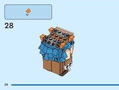 LEGO 40800 instructions page 28 – build guide