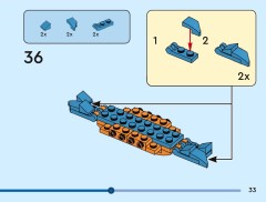 LEGO 40800 instructions page 33 – build guide