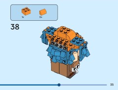 LEGO 40800 instructions page 35 – build guide