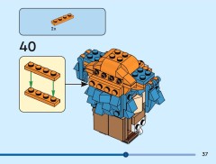 LEGO 40800 instructions page 37 – build guide