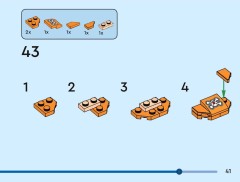 LEGO 40800 instructions page 41 – build guide