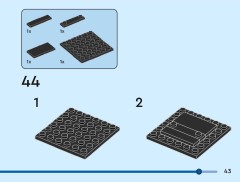 LEGO 40800 instructions page 43 – build guide