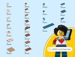 LEGO 40800 instructions page 47 – build guide