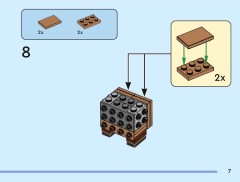 LEGO 40800 instructions page 7 – build guide