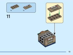 LEGO 40801 instructions page 13 – build guide