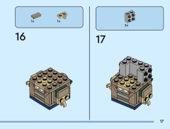 LEGO 40801 instructions page 17 – build guide