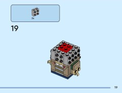 LEGO 40801 instructions page 19 – build guide