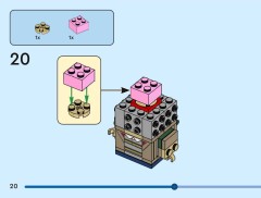 LEGO 40801 instructions page 20 – build guide