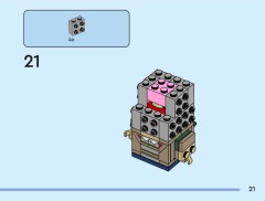 LEGO 40801 instructions page 21 – build guide