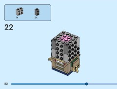 LEGO 40801 instructions page 22 – build guide
