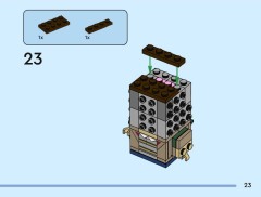 LEGO 40801 instructions page 23 – build guide