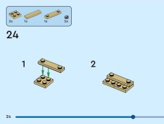 LEGO 40801 instructions page 24 – build guide