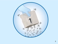 LEGO 40801 instructions page 3 – build guide