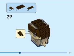 LEGO 40801 instructions page 33 – build guide