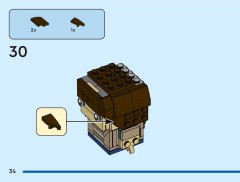 LEGO 40801 instructions page 34 – build guide
